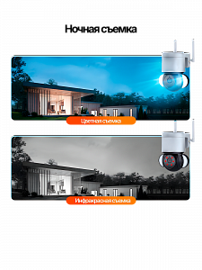 Орбита OT-VNI51 Видеокамера IP 4G (2560*1440, 4Mpix, 3,6мм, пластик)